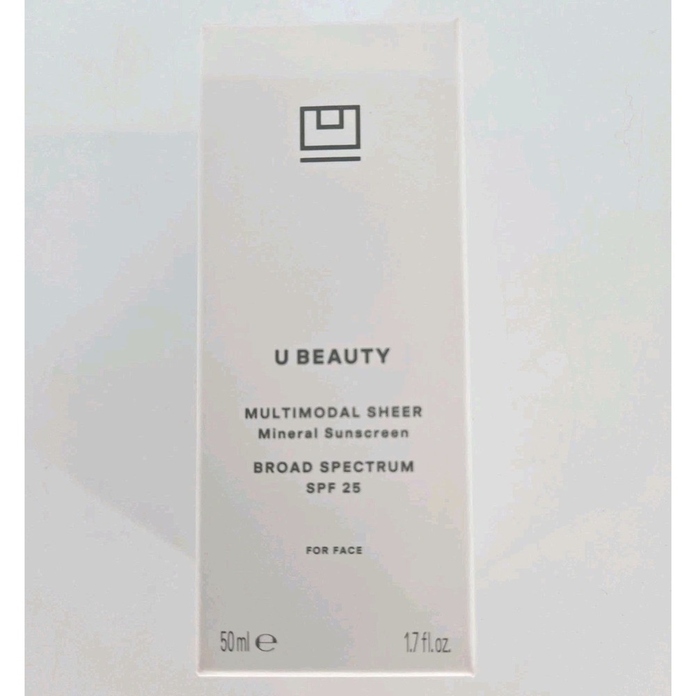 U BEAUTY Multimodal Sheer Mineral Broad Spectrum SPF 25 Skincare & Primer Sealed